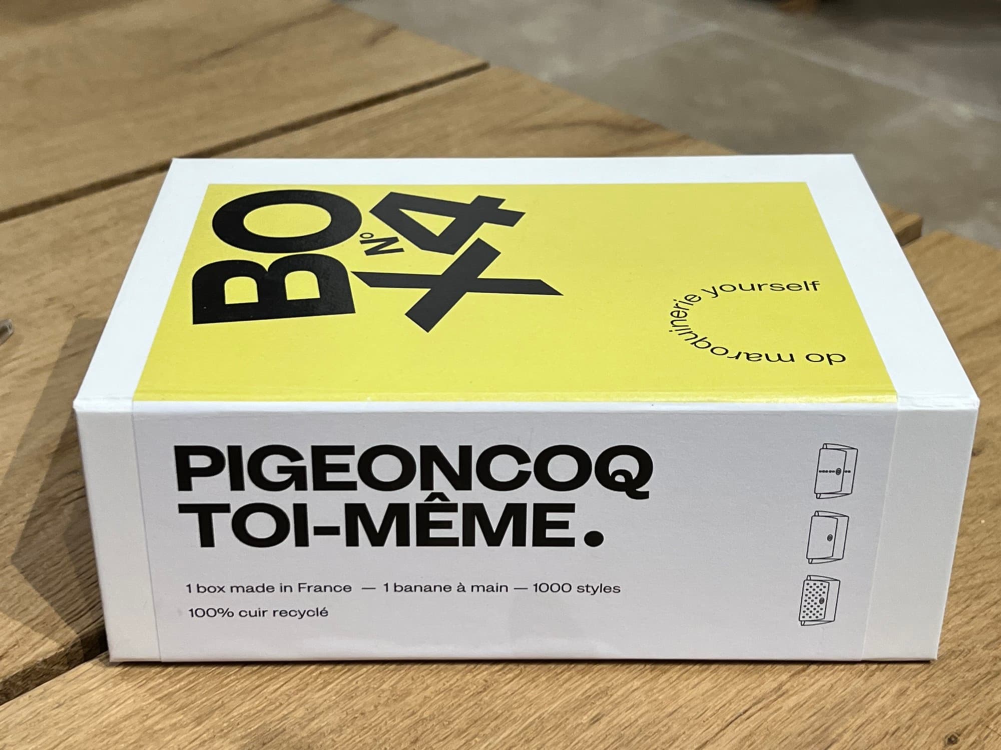 Le DIY de la maroquinerie : Pigeoncoq