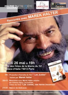 Rencontrez Marek Halter - à la mairie du XIIIème