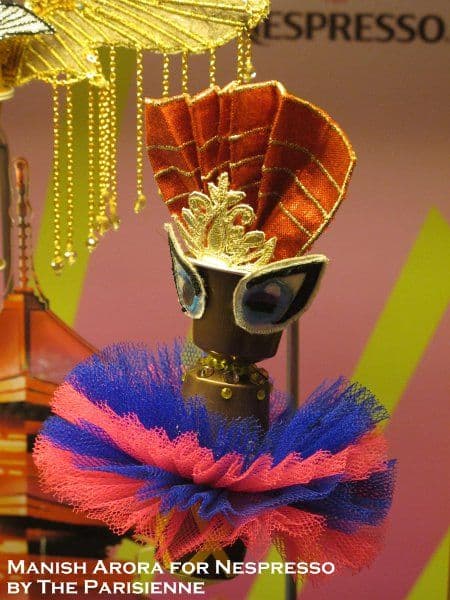 Nespresso Champs Elysées - ou comment se réinventer grâce à Manish Arora !