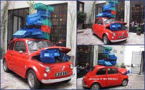 Merci store - piles et stacks !