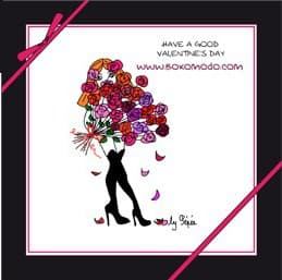 la gagnante de la Boxomodo Saint Valentin !