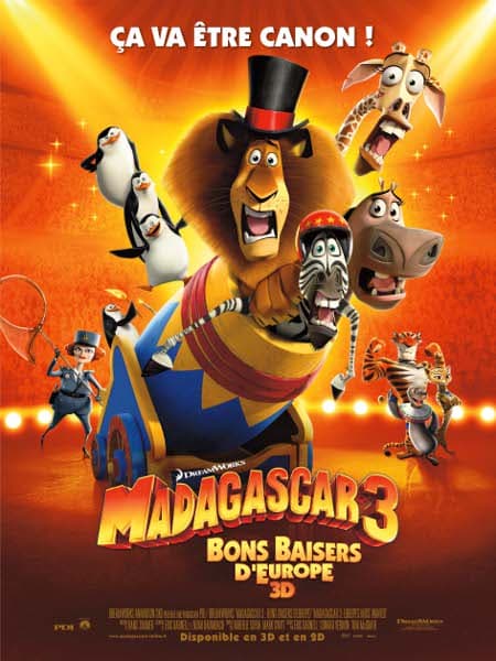 Madagascar 3 - une pluie de cadeaux !