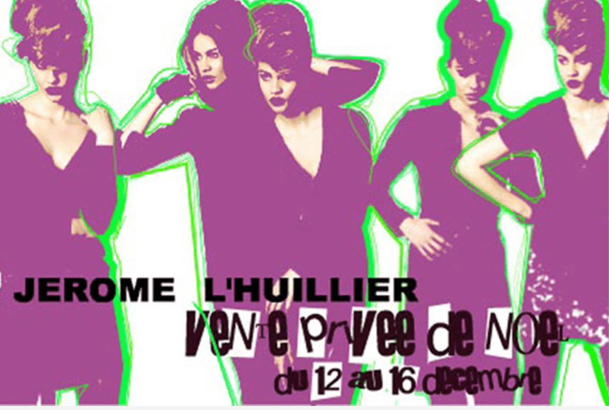 vente privée chez Jérôme L'Huillier
