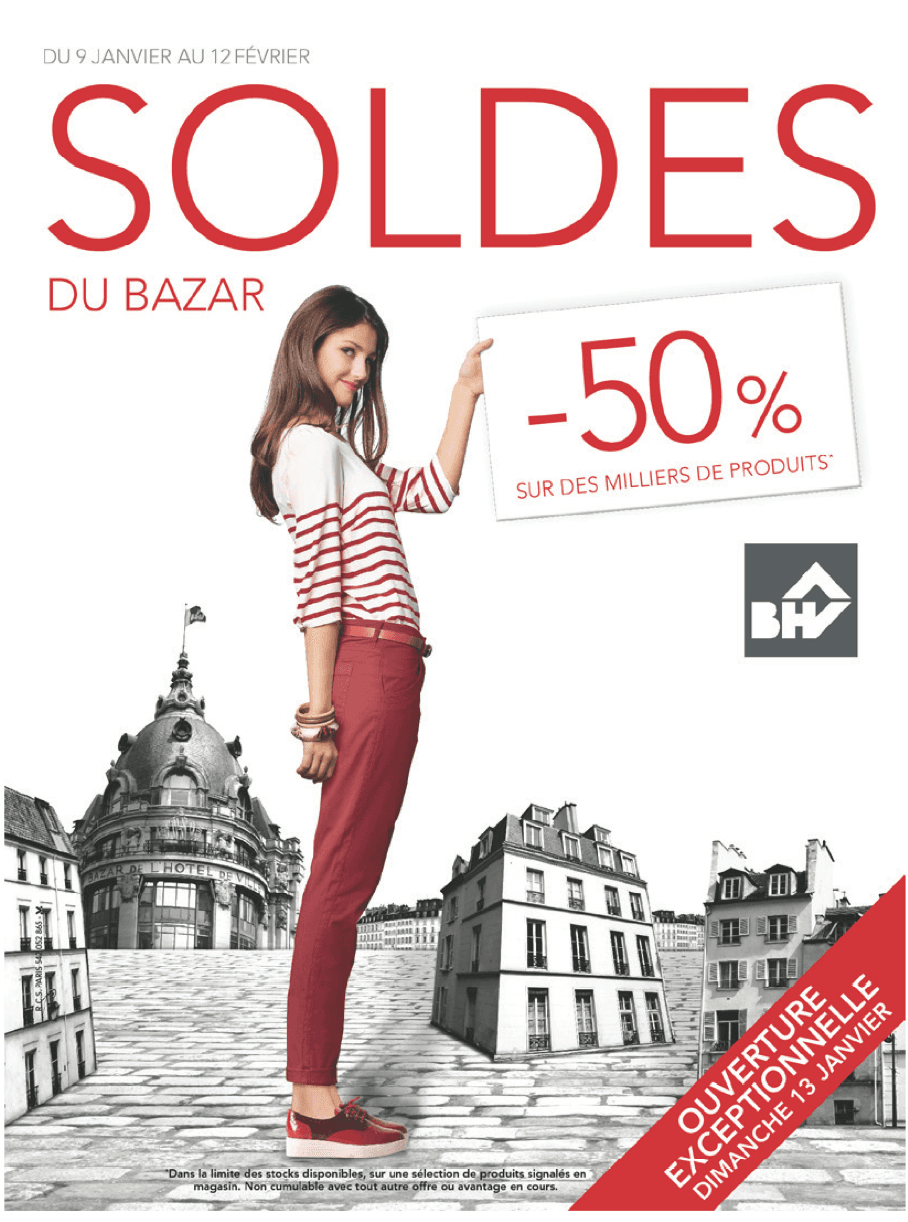 flash info Soldes : c'est maintenant !