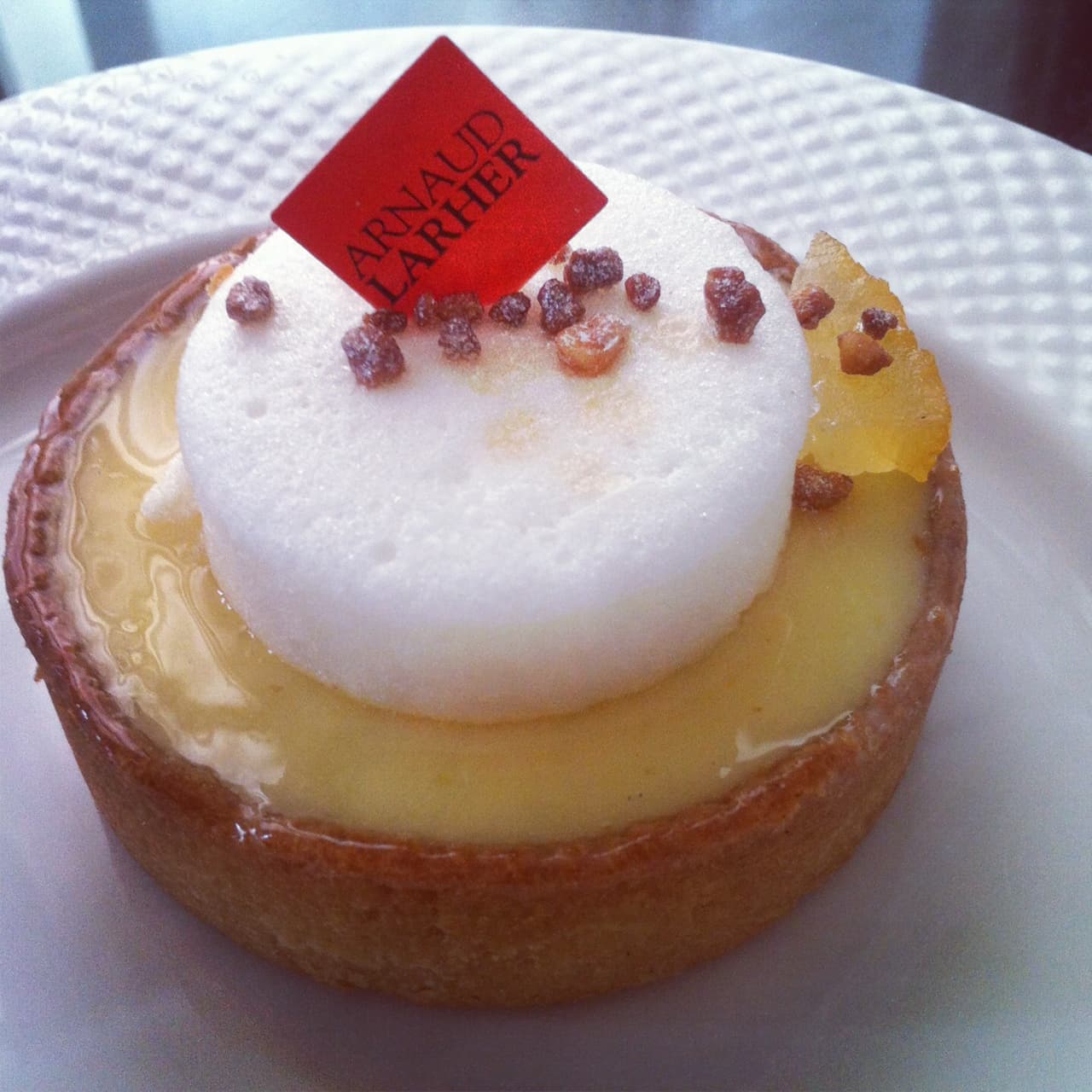 tarte citron Arnaud Larher