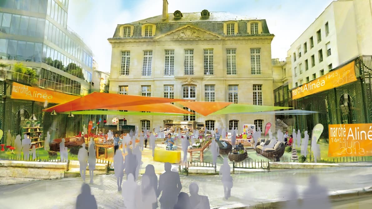 le marché éphémère Alinea