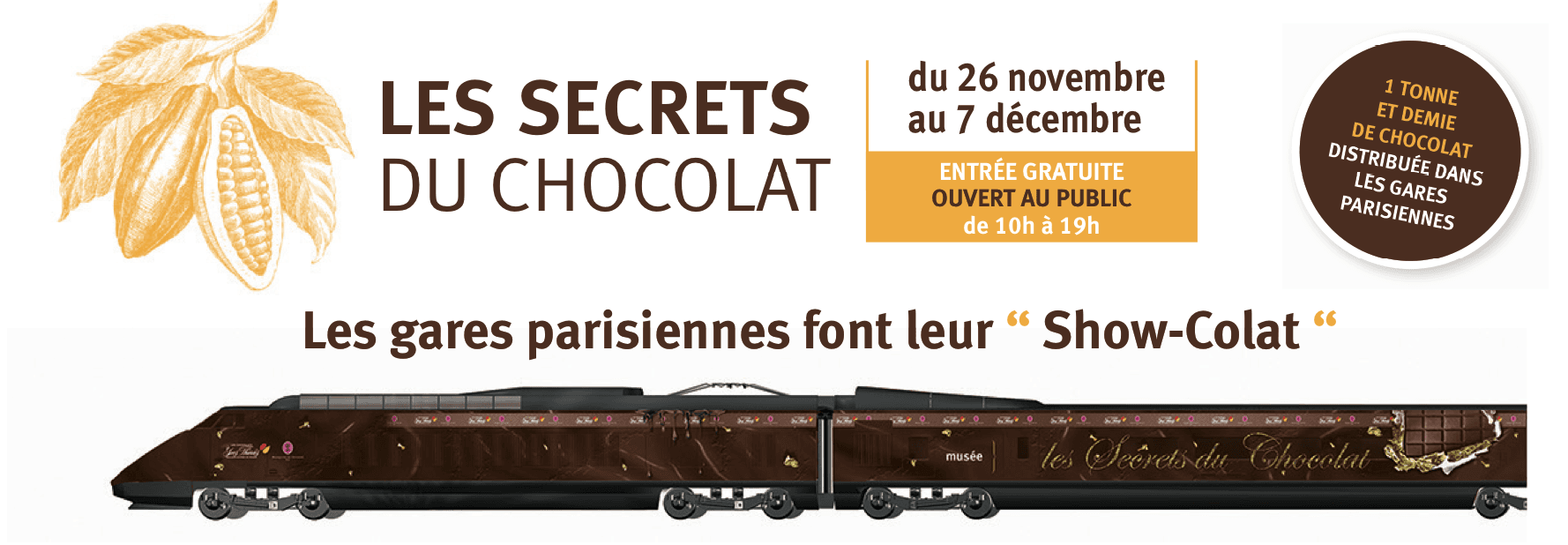 Des tonnes de chocolat pour les parisiens