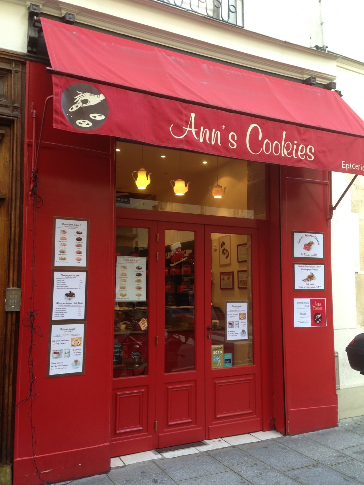 Ann's cookies - rue Saint Louis en l'Ile