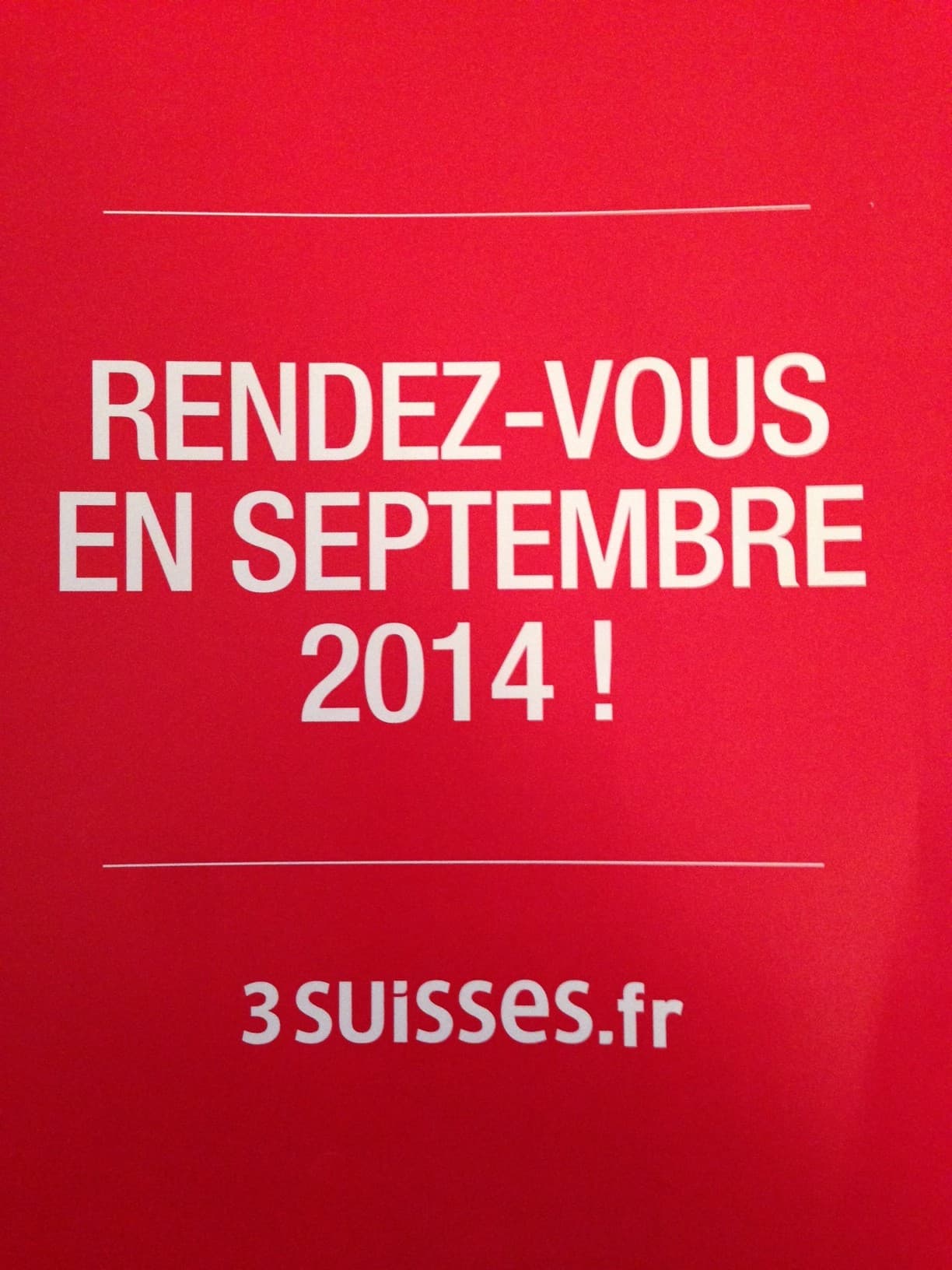 Ca bouge aux 3 Suisses - l'heure du renouveau !