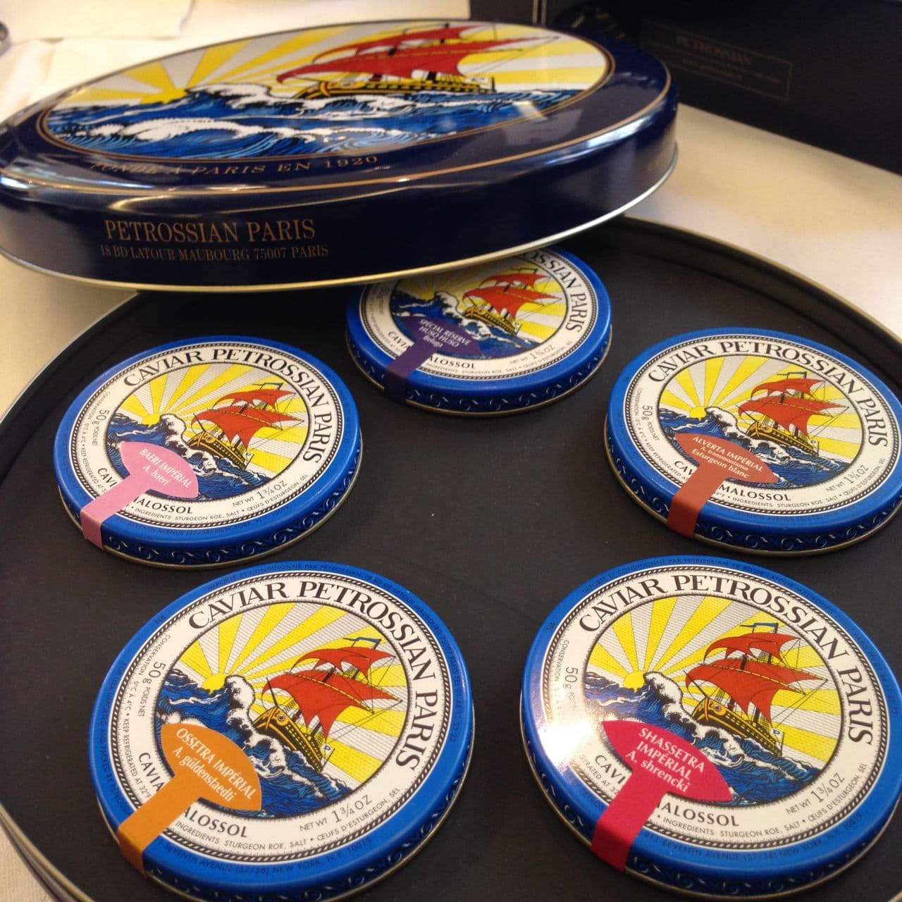Petrossian - un caviar, des caviars