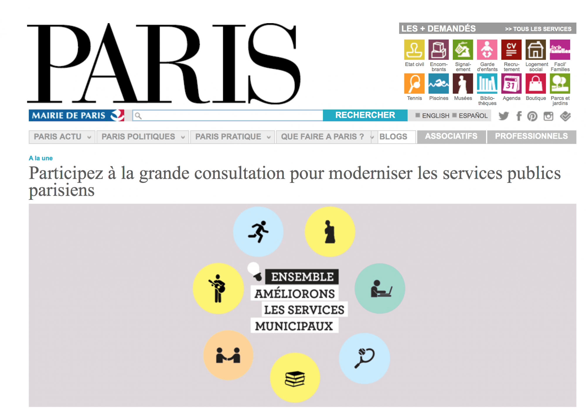 Le nouveau paris.fr