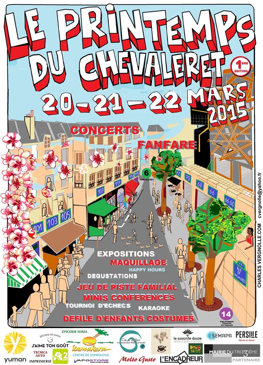 Le Printemps du Chevaleret - 1ère édition
