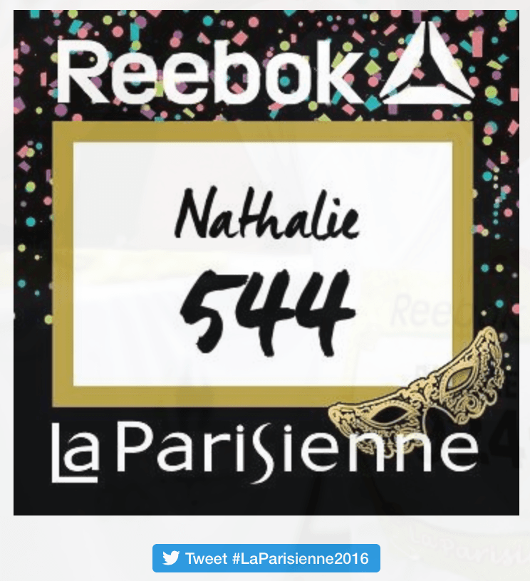 Elle court, elle court ... La Parisienne 2016 !
