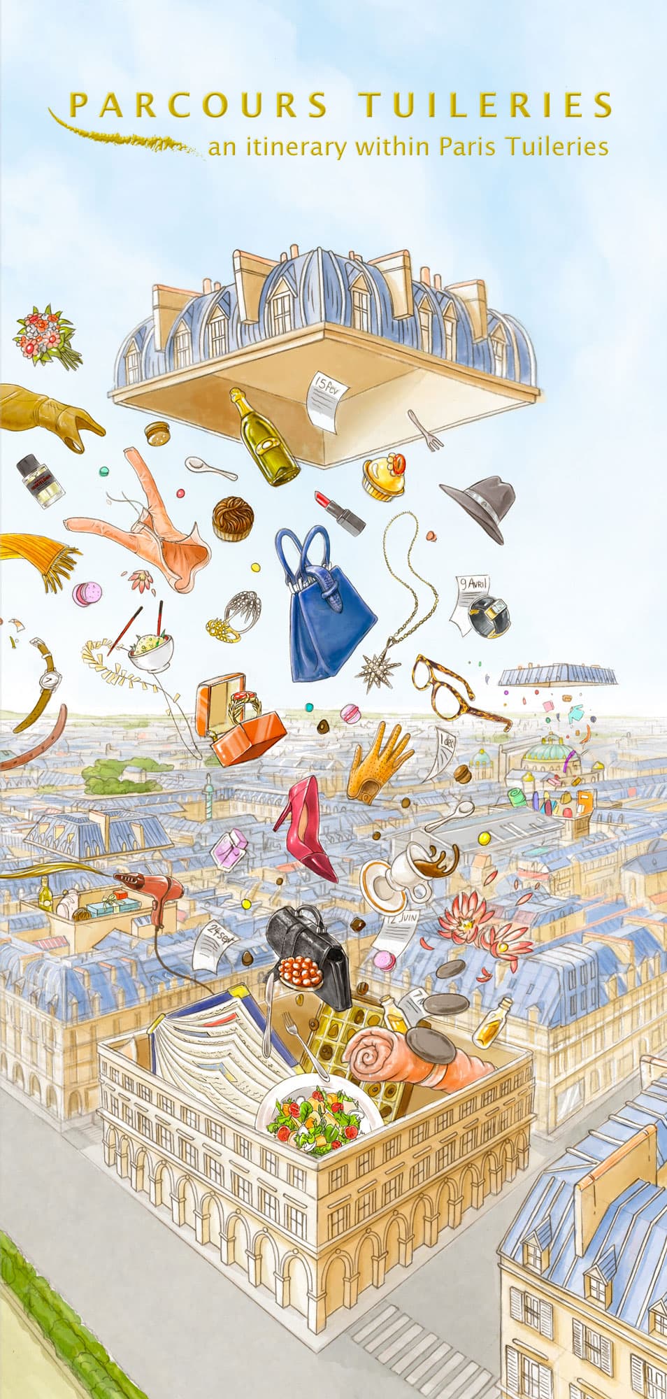 Paris en août - idée 1 : Le Parcours Tuileries