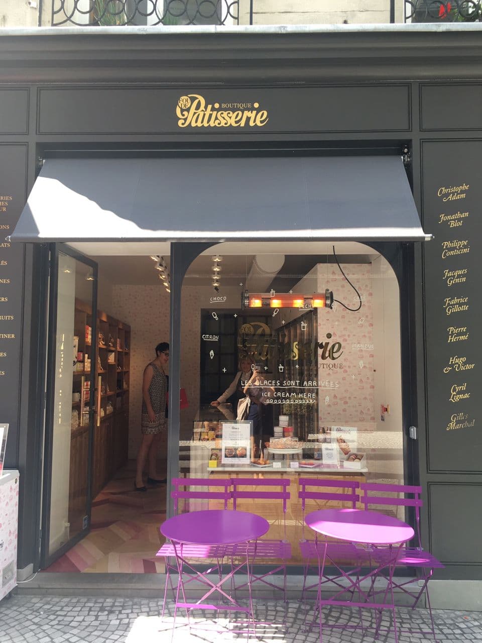 Fou de pâtisserie - rue Montorgueil