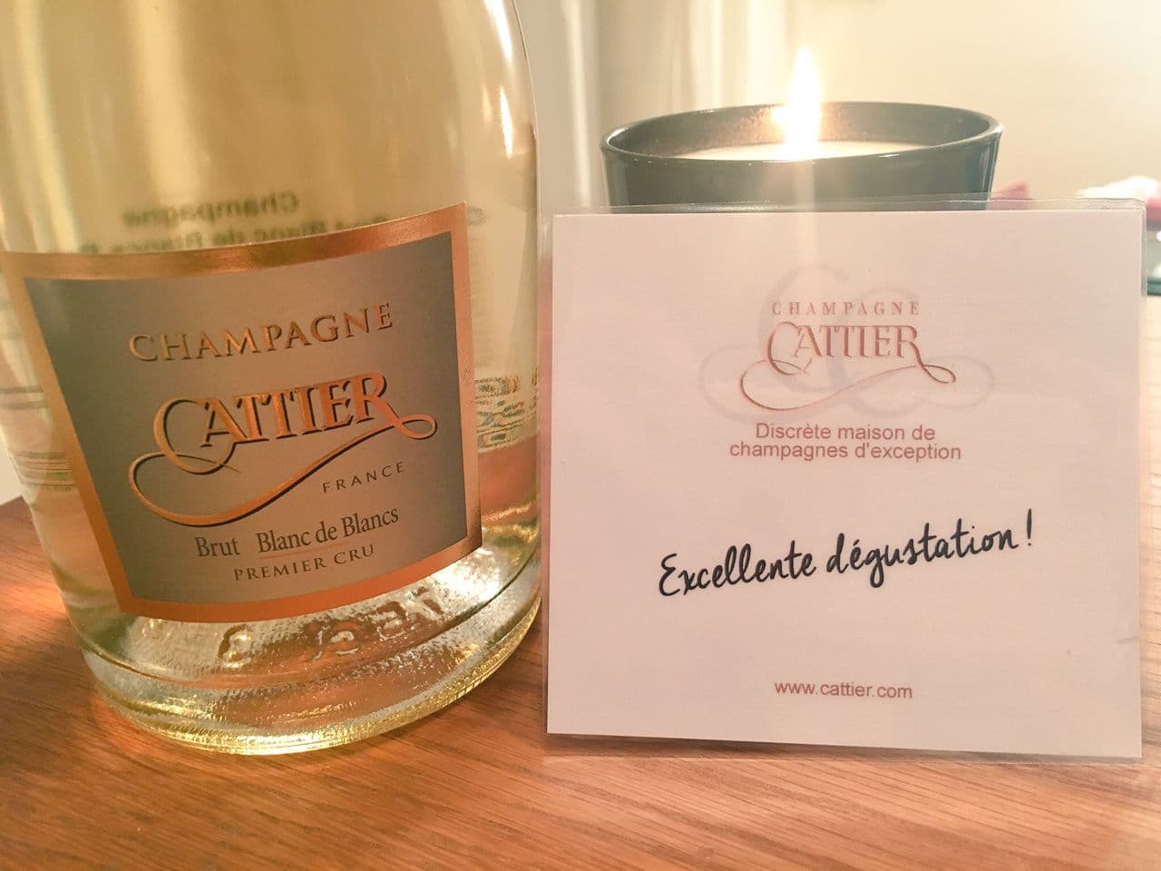 Champagne CATTIER - la découverte !