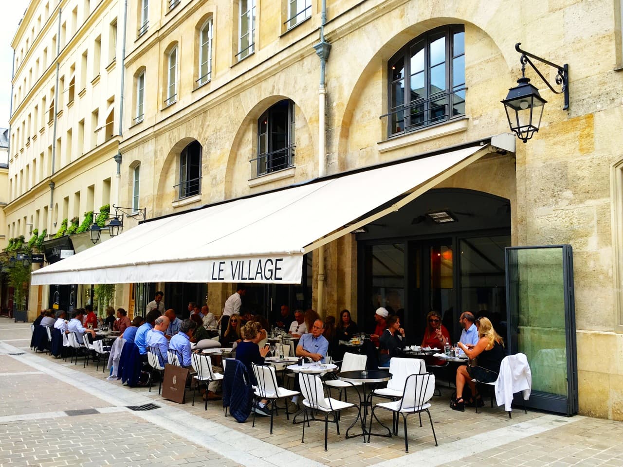 Restaurant Le village - terrasse secrète
