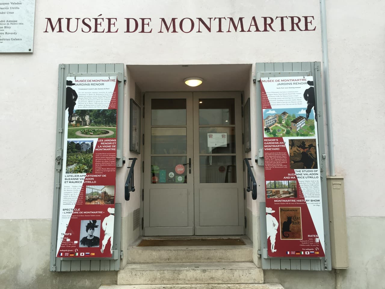 Musée de Montmartre - le café Renoir