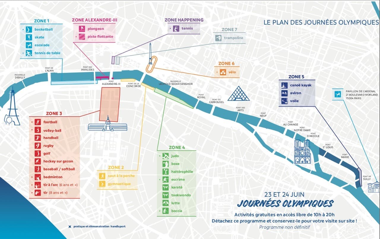 Paris 2024 - Journées Olympiques