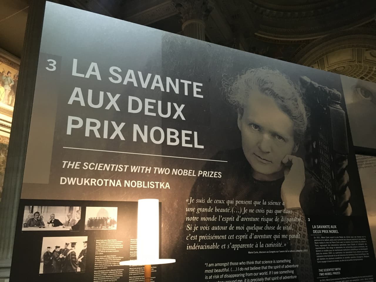 Marie Curie - une femme au Panthéon