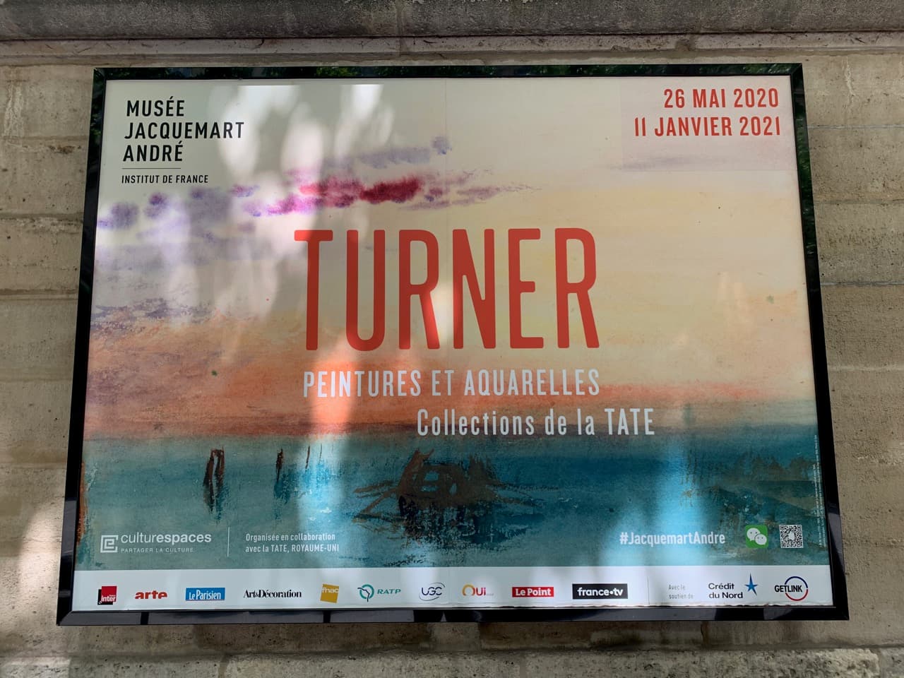Musée Jacquemart André - TURNER, peintures et aquarelles