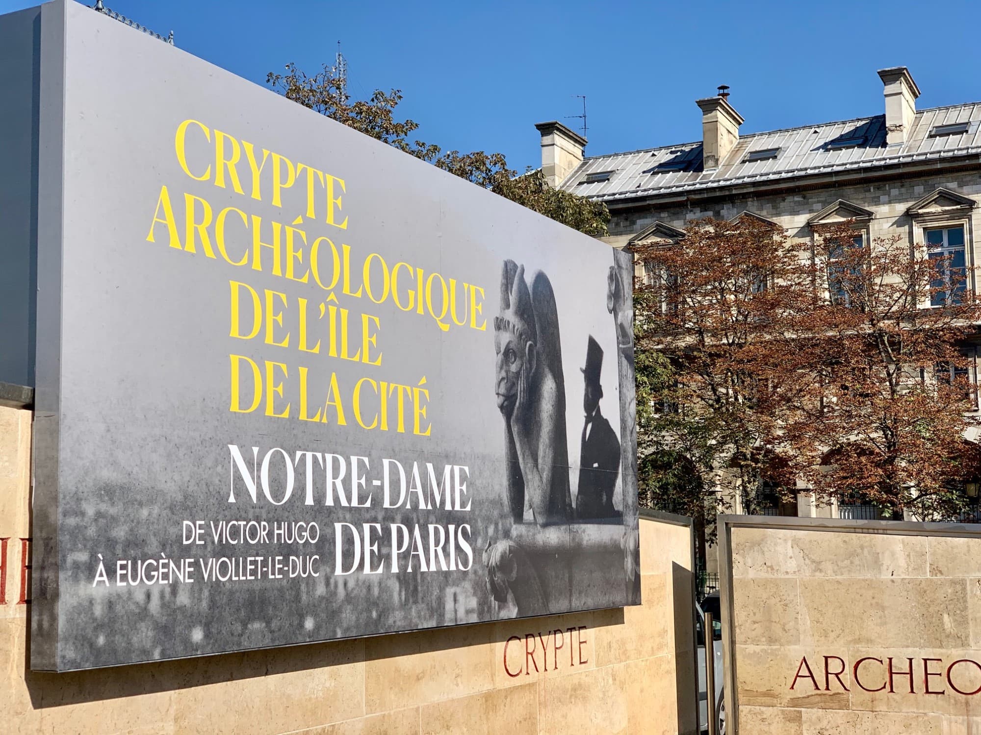 Crypte archéologique de l'Ile de la Cité - réouverture