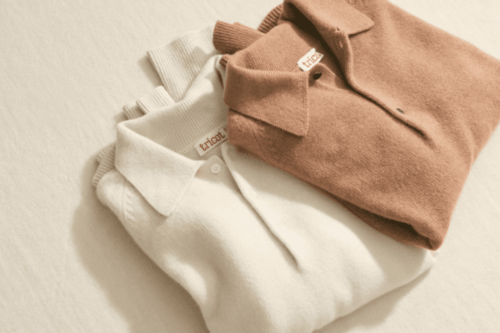 pulls TRICOT Paris - la marque de cachemire recyclé